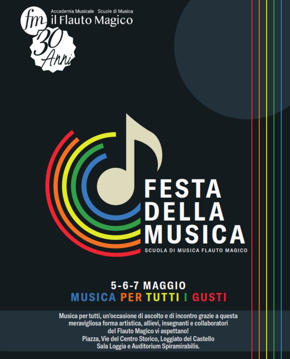 FESTA DELLA MUSICA 5-6-7 MAGGIO 2023